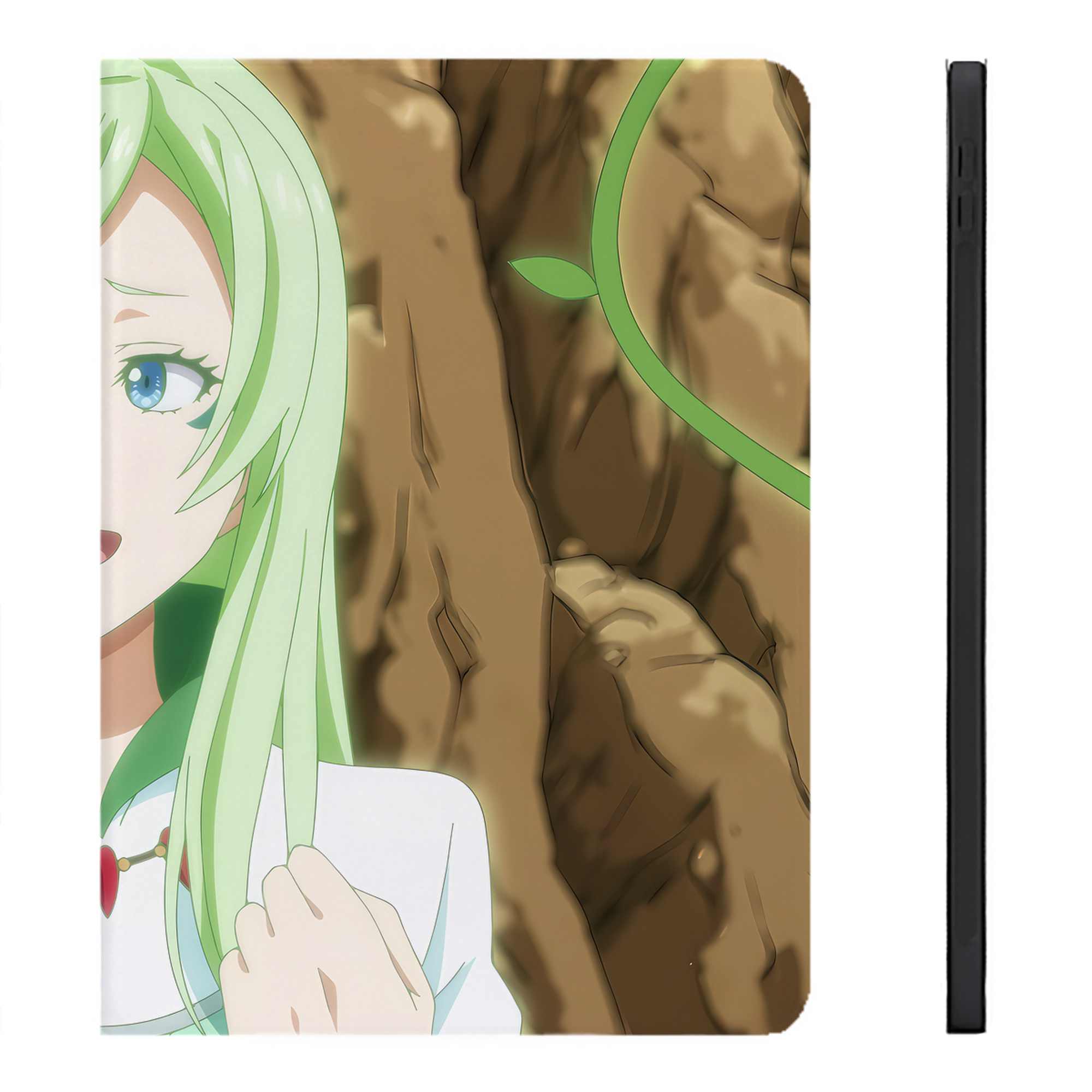 （画像用） 転スラ Regarding Reincarnated to Slime IPadケース ペンホルダー付き ブックスタイルデザイン